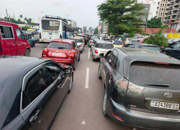 Embouteillages à Kinshasa