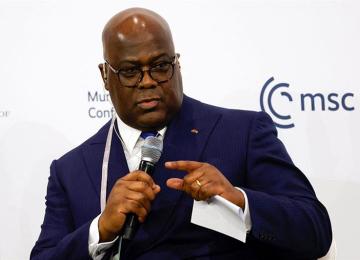 Félix Tshisekedi à Munich 