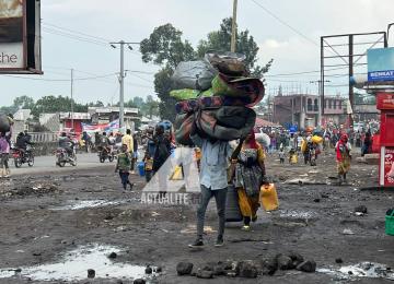 Les déplacés de Goma