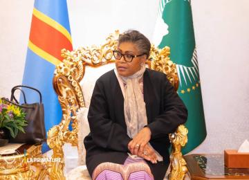Judith Suminwa à Addis-Abeba 