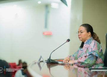 Thérèse Kayikwamba Wagner, cheffe de la diplomatie congolaise