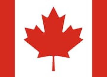 Le drapeau du Canada, photo d'illustration