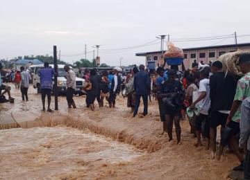 Les inondations à Kinshasa