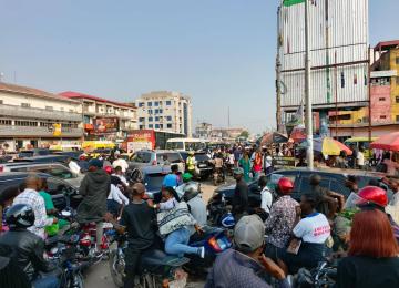 La population à Kinshasa. Photo Deskeco