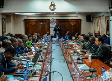 Lors de la réunion de la BCC et le FMI à Kinshasa dans le cadre de la deuxième revue FEC 