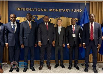 A Washnigton, en marge des assemblées annuelles de FMI