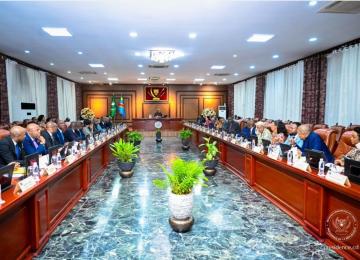 Lors de 70ième réunion du conseil de ministres de vendredi 12 decembre 2025 à Kinshasa 