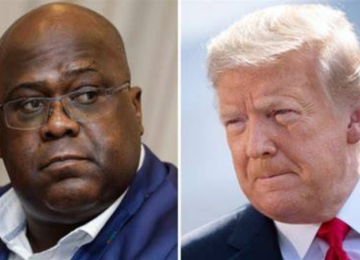 Illustration : Félix Tshisekedi et Donald Trump, respectivement président de la RDC et des Etats-Unis 