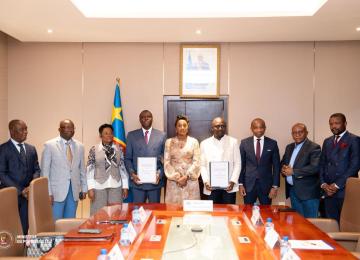 Le ministre de Portefeuille et la BCC engagés dans une synergie pour la constitution de réserves nationales en or monétaire