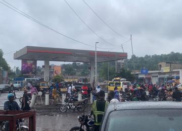 Pénurie de carburant à Kinshasa 