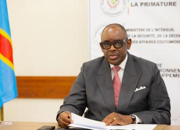 Le ministre des Mines, Louis Watum Kabamba.