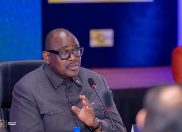 Le ministre des Mines, Louis Watum Kabamba.