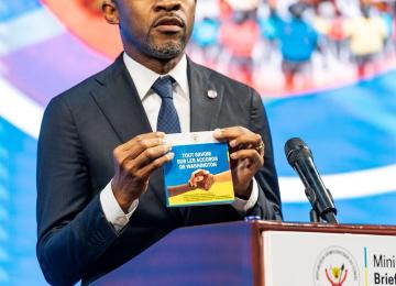 Le ministre Patrick Muyaya.