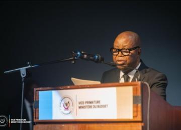 Adolphe Muzito à l'ouverture des Conférences budgétaires 2027.