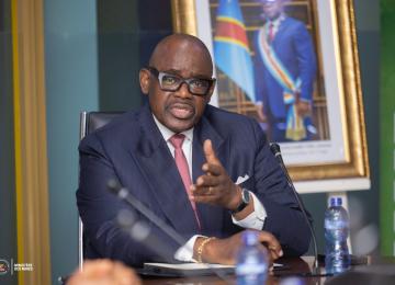 Le ministre des Mines, Louis Watum Kabamba.
