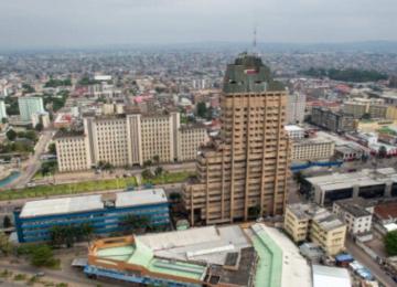Vue de la ville de Kinshasa aménagée.