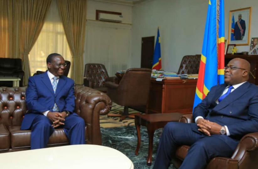 Félix Tshisekedi et Sylvestre Ilunga 
