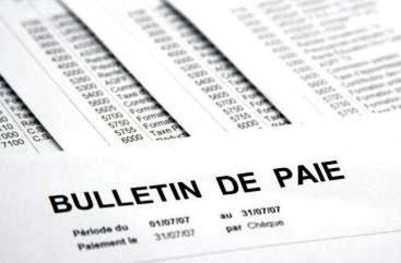 bulletin de paie 