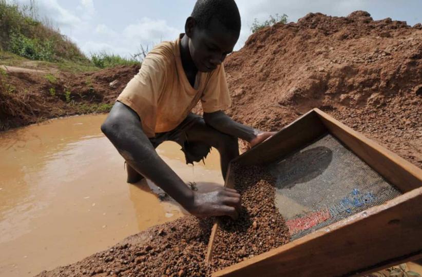 Exploitation du diamant 