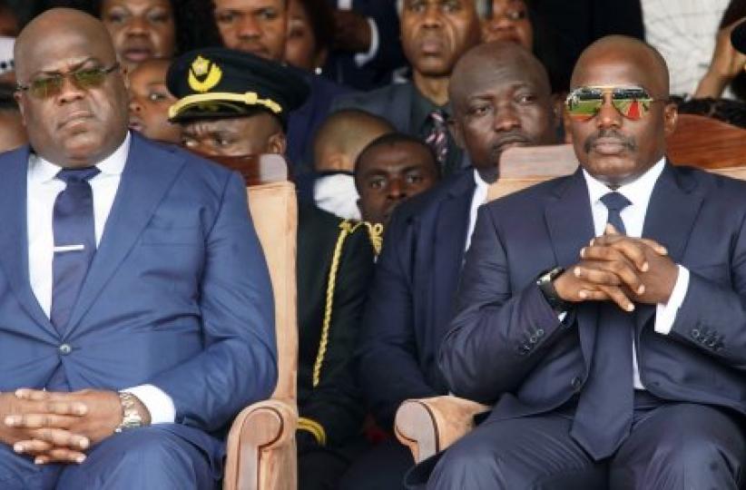 Félix Tshisekedi et Joseph Kabila