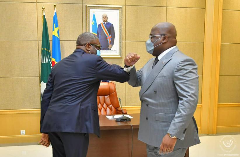 Félix Tshisekedi et Denis Mukwege 