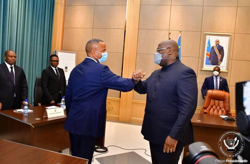 Félix Tshisekedi et Moïse Katumbi