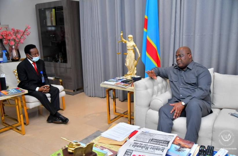 Félix Tshisekedi et Mboso kodia 