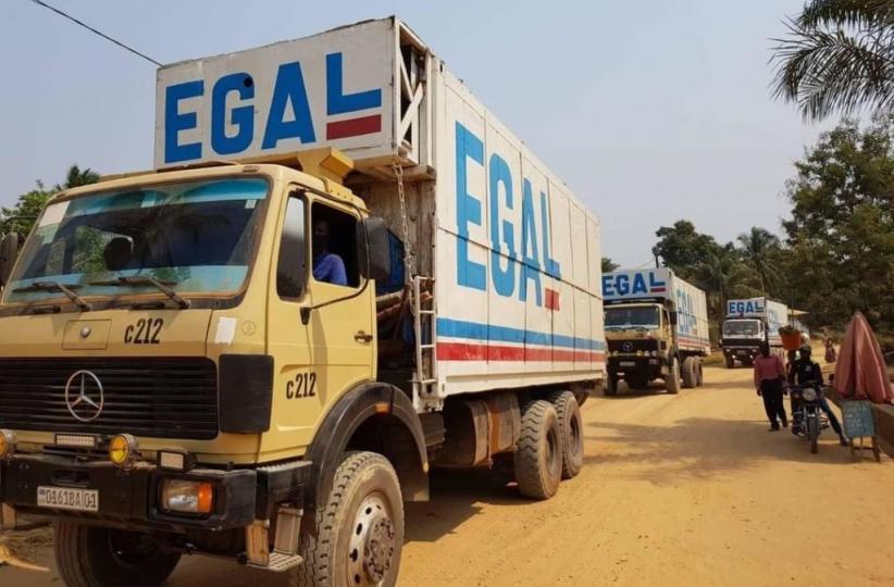 Camions d'EGAL SARL. Ph. Droits tiers.  