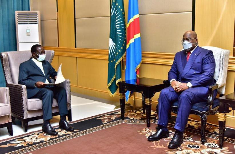 Félix Tshisekedi et Sylvestre Ilunga 