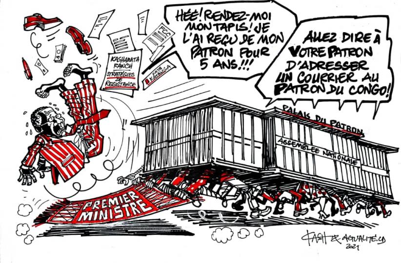 Carricature Ilunga Ilunkamba