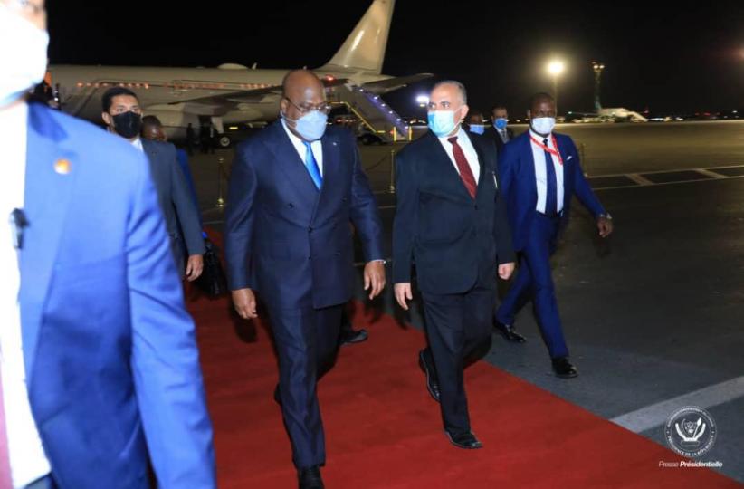 Félix Tshisekedi au Caire 