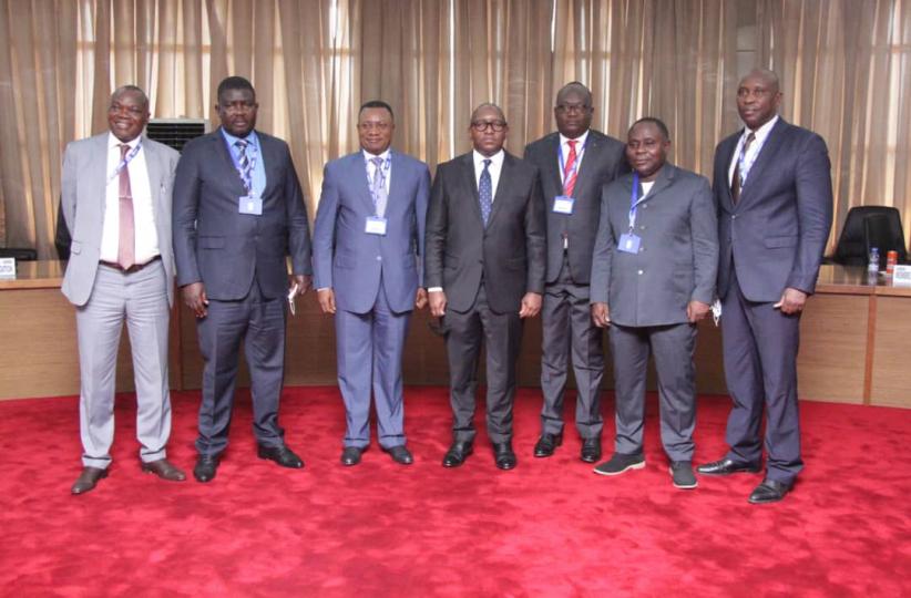 La délégation du PPRD ayant adhéré à l'Union Sacrée. Ph.Droits tiers.