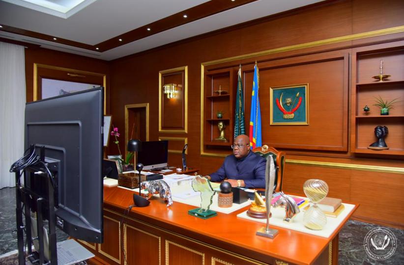 Félix Tshisekedi au Conseil des ministres