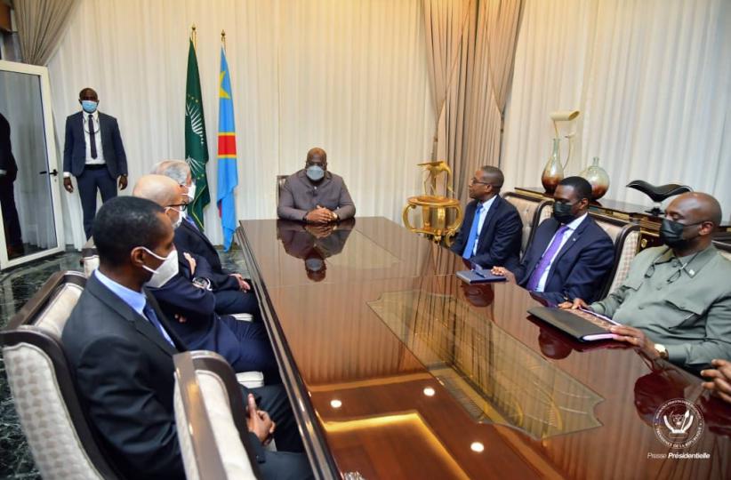 Félix Tshisekedi et DP World