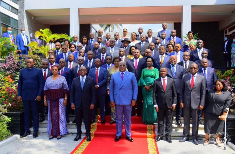 Le Gouvernement sama Lukonde et le président