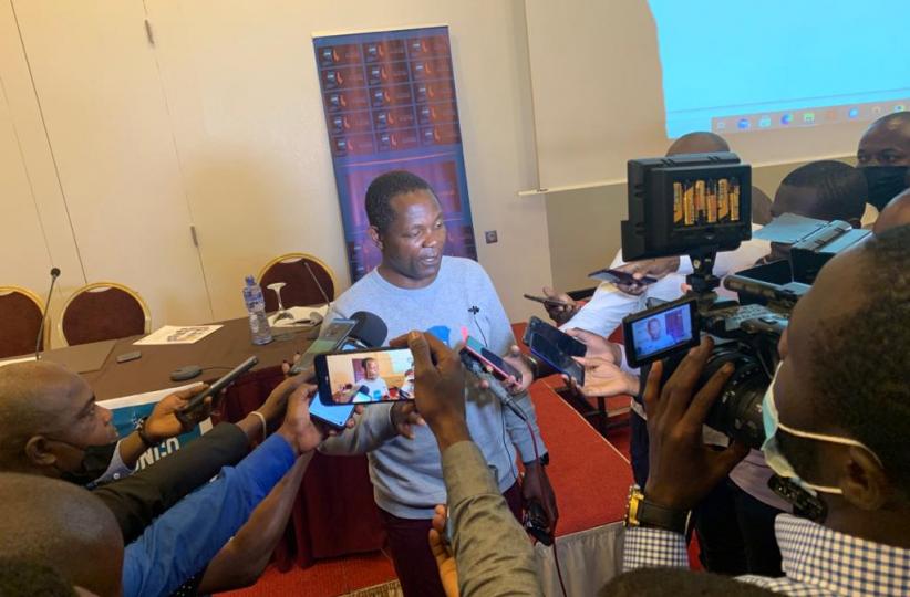Jean-Claude Mputu, porte-parole du CNPAV. Ph. DESKECO.COM