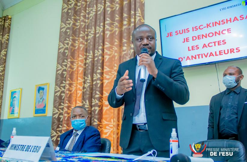 Muhindo Nzangi, ministre de l'ESU. Ph. Droits tiers.