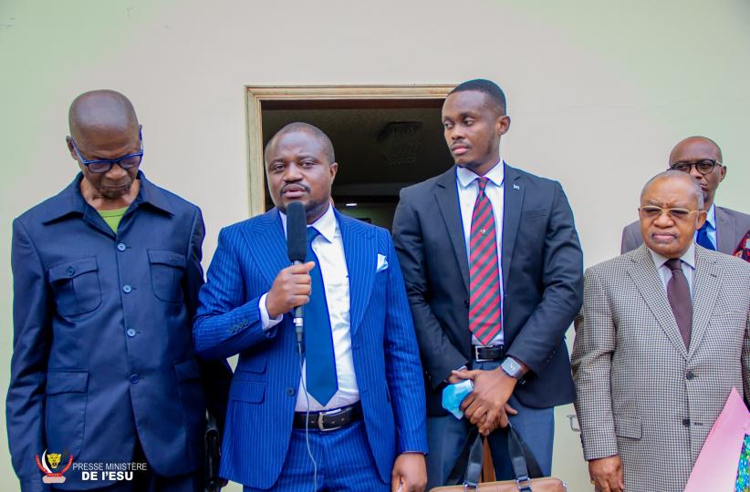 Muhindo Nzangi, ministre de l'ESU. Ph. Droits tiers.
