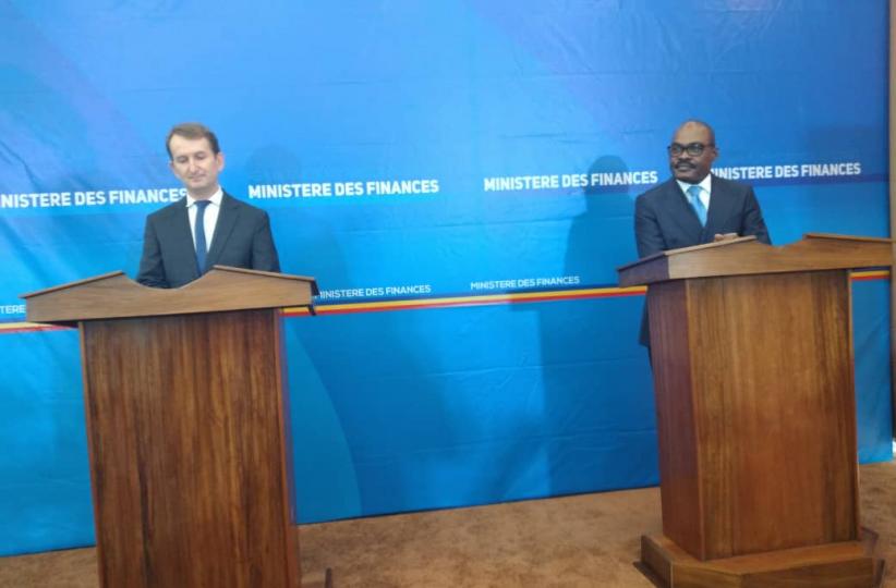 Le ministre des Finances et le représentant résident du FMI