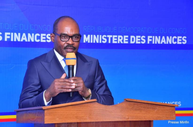 Le ministre des Finances Nicolas Kazadi