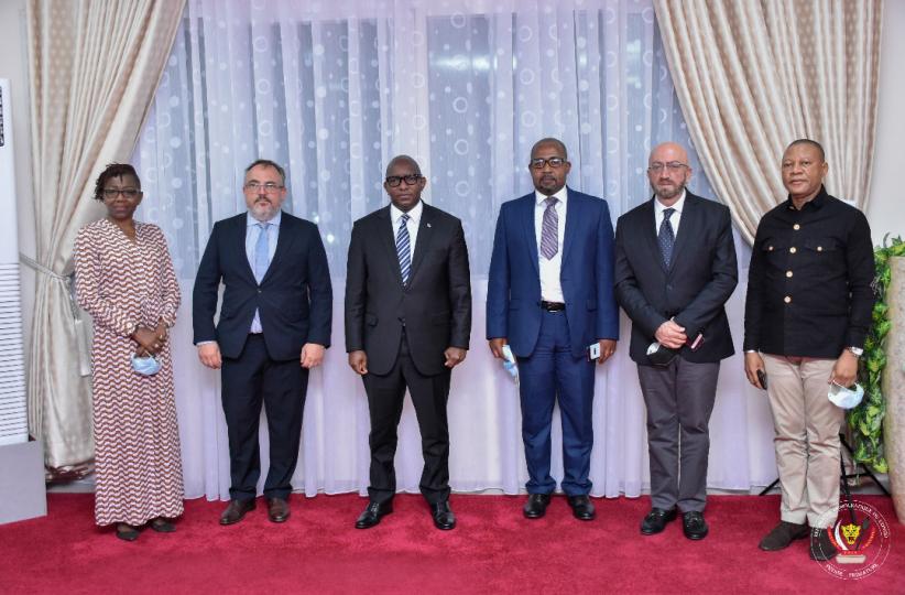 Le PM Sama Lukonde et la délégation de Nuran
