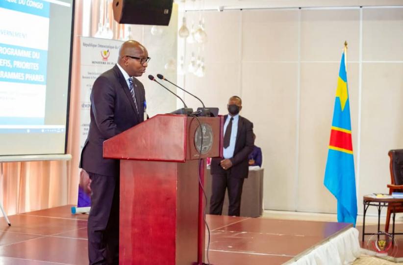 Sama Lukonde au Séminaire du Gouvernement
