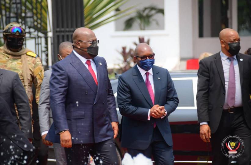 Félix Tshisekedi et Sama Lukonde