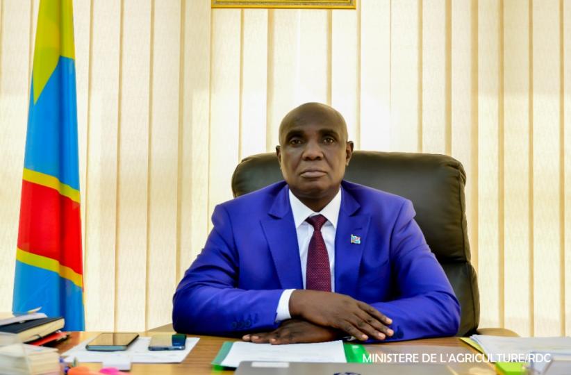 Le ministre de l'Agriculture Désiré M'zinga Birihanze