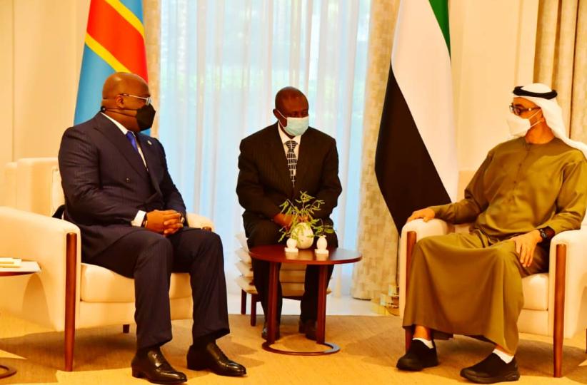 Félix Tshisekedi à Dubaï