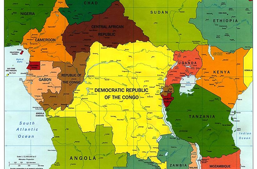 Carte de l'Afrique