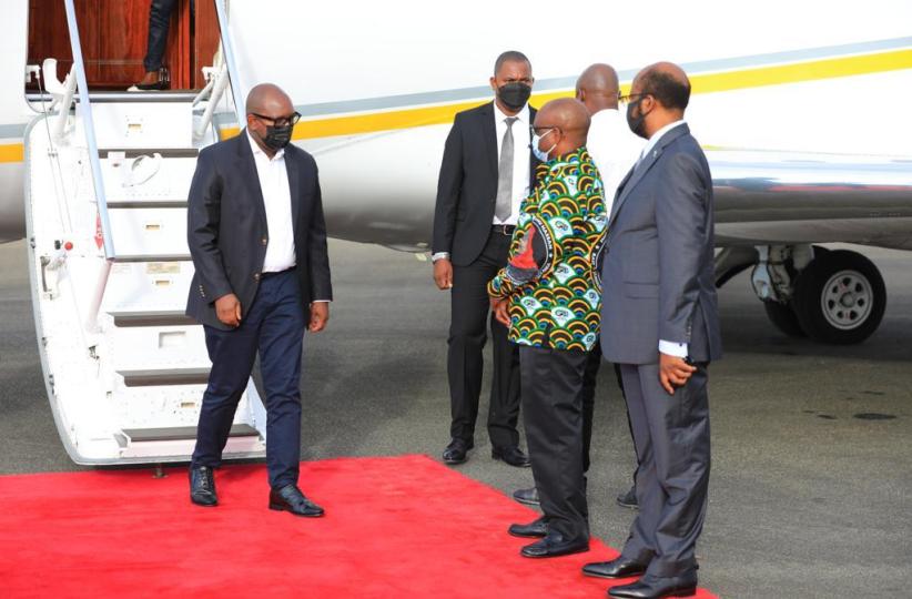Arrivée du Premier Ministre en Tanzanie 