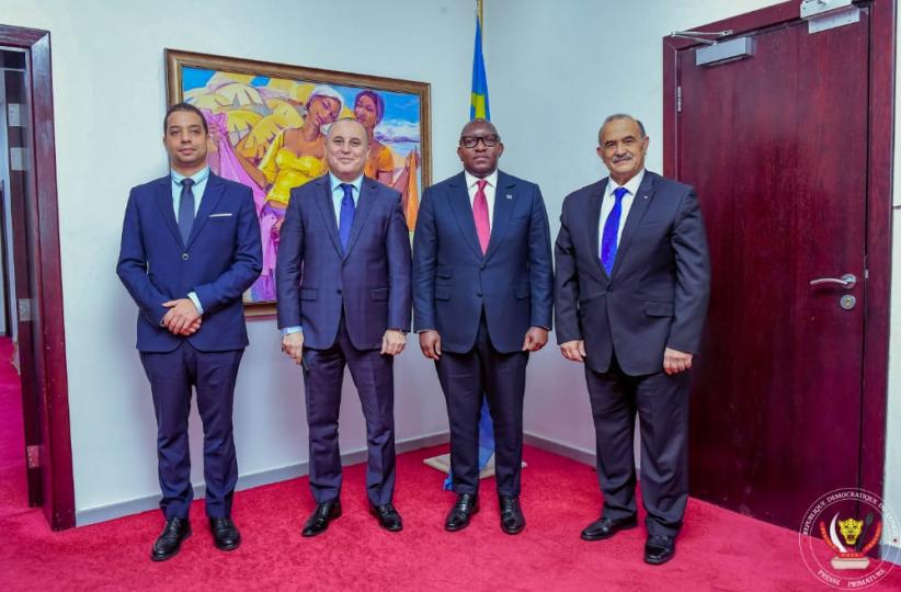 Le PM SAMA LUKONDE  et les investisseurs tunisiens