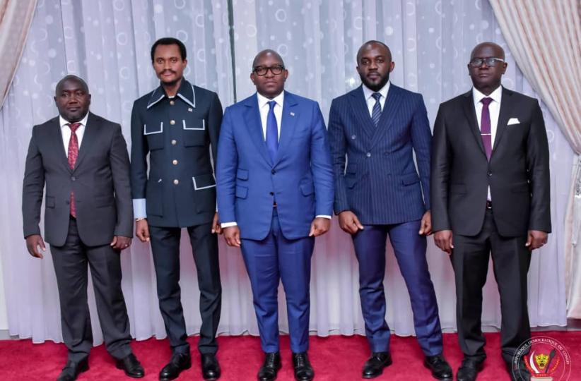 Une délégation du gouvernement provincial du Haut-Katanga à la Primature 