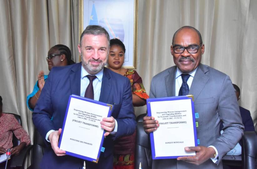 Cérémonie de signature RDC-BM